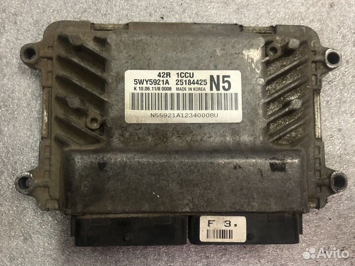 Chevrolet aveo т250 эбу