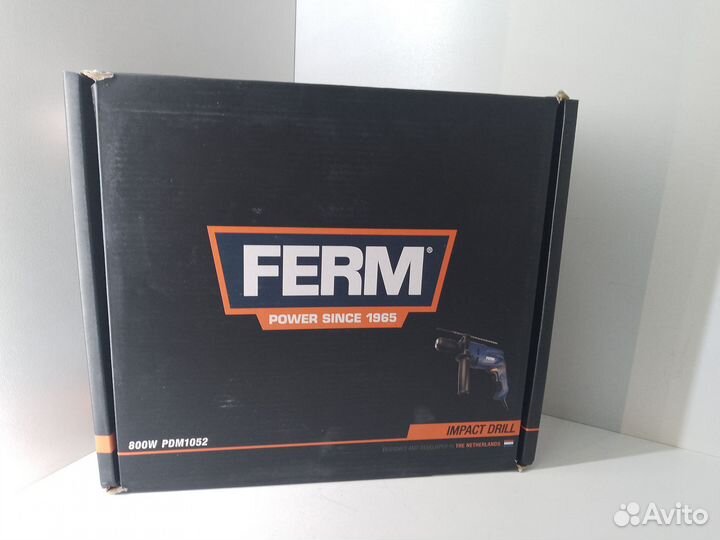 Дрель ударная ferm PDmM 1052