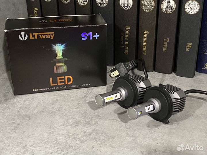 Лампы LED H4 2 шт