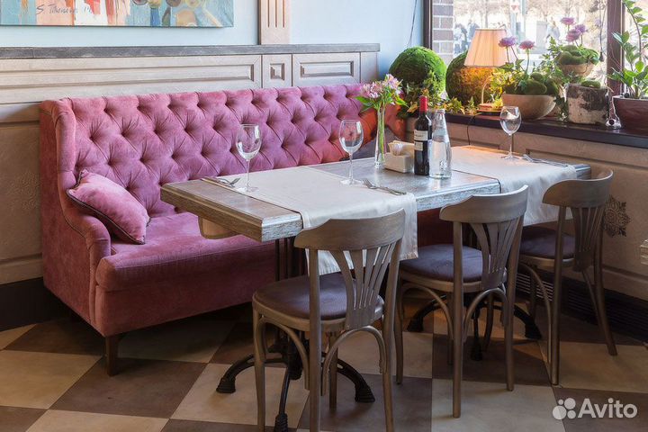 Диван для ресторана от фабрики