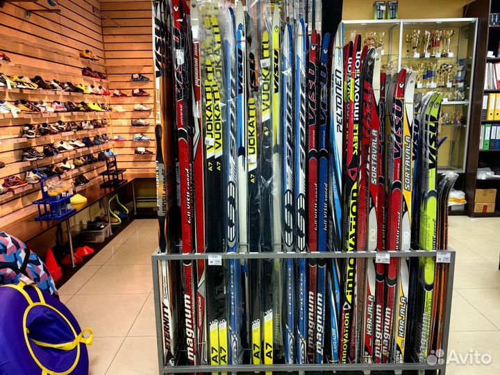 Лыжи в ассортименте