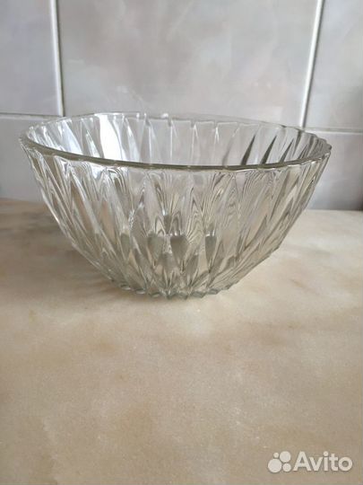 Салатники глубокие стекло СССР
