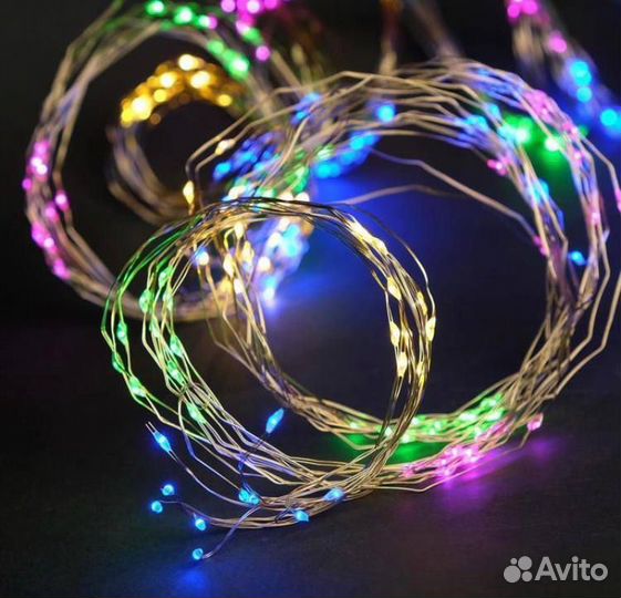 Гирлянда нить роса