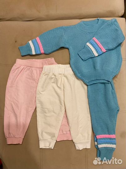 Детские вещи пакетом на девочку 80-86