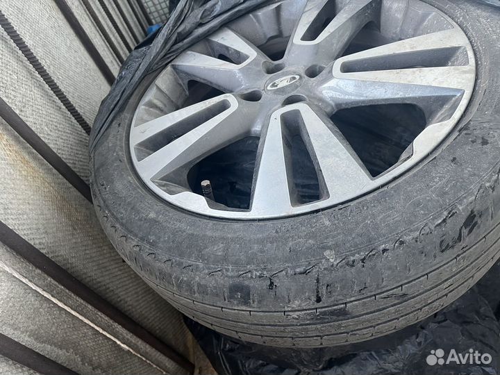 Литые диски r17 на LADA vesta