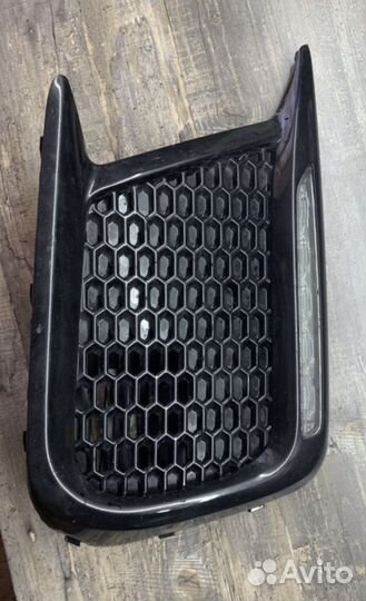 Накладка бампера левая с ходовым огнём (оригинал)