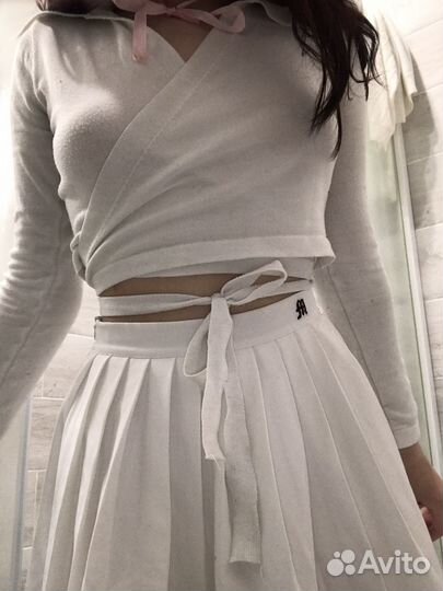 Комплект: топ и юбка cottage core