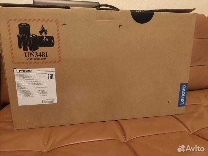 Ноутбук Lenovo IdeaPad Gaming 3 15ACH6