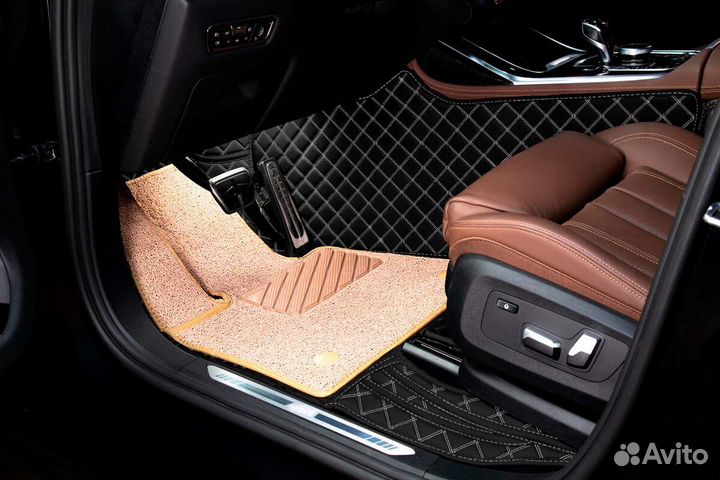 3D Коврики Lexus Салон Багажник из Экокожи