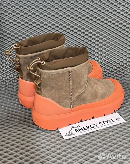 Ugg Mens Classic Mini Weather Hybrid Orange