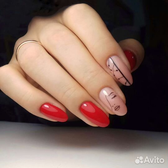 Маникюр с покрытием гель лак