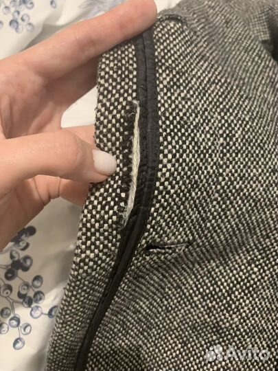 Пальто женское шерстяное теплое 42-46