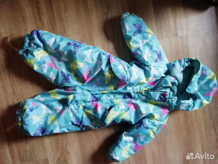 Зимний комбинезон для девочки 92 см
