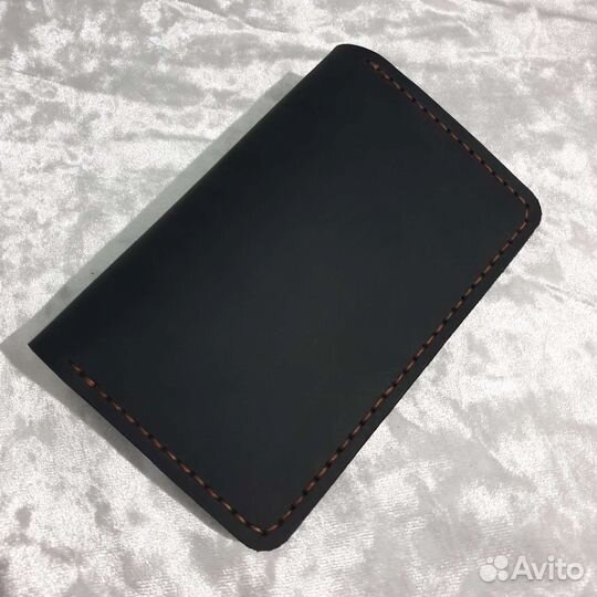 Обложка на паспорт кожаная ручная работа