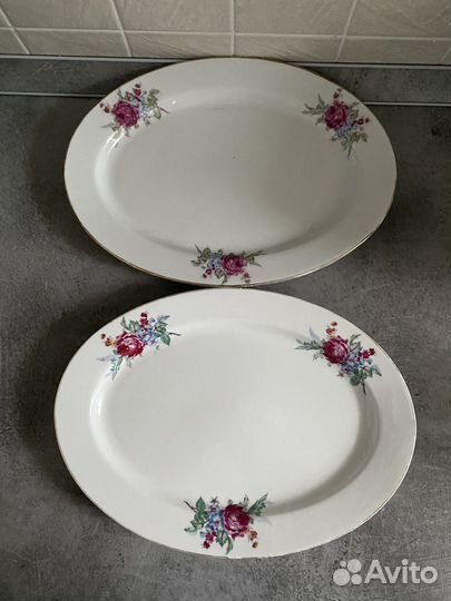 Тарелки фарфор ГДР kahla, made in China, Чехия