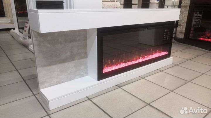 Электрокамин Contemp 42 WT с очагом Saphir 42