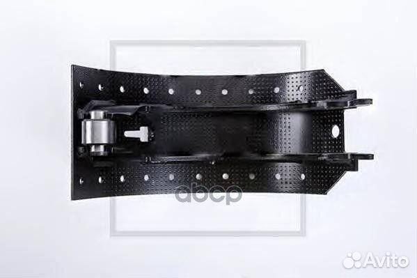 046.172-00A торм. колодка с роликом 420x180 u