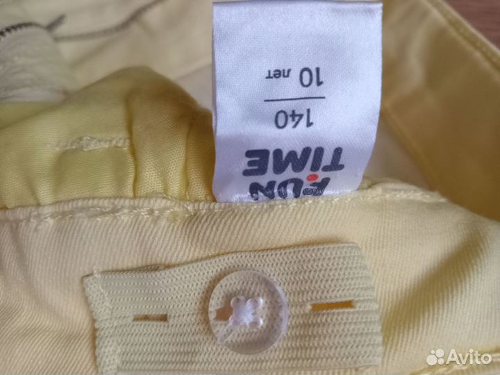 Джинсы для девочки 140