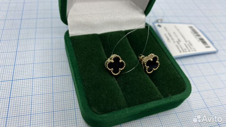 Золотые серьги пуссеты