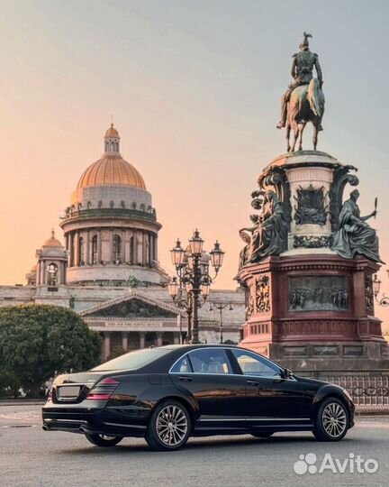 Mercedes-Benz S-класс 5.5 AT, 2008, 200 000 км