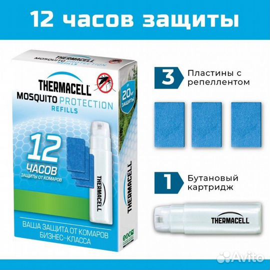 Набор расходников (пластин) ThermaCell на 12 часов