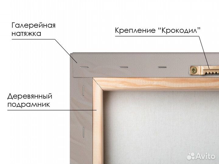 Интерьерная картина на холсте «Орхидеи № 8»