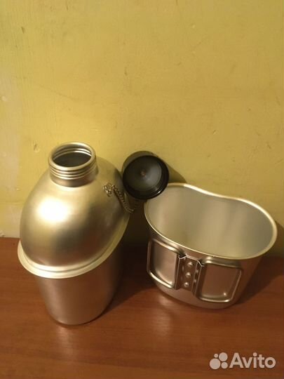 Фляжка с котелком