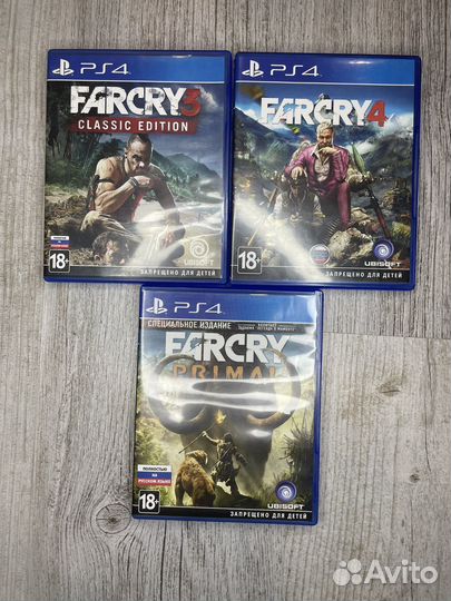 Far cray ps4 3 игры