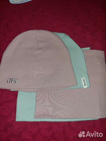 Шапка и снуд для девочки