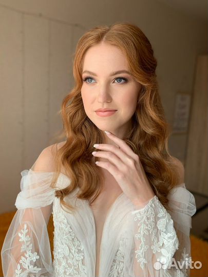 Макияж, укладка, свадебный образ