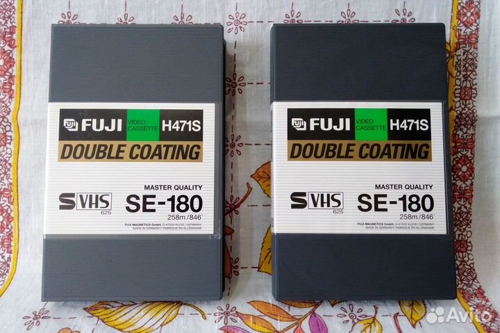 Видеокасеты S-VHS