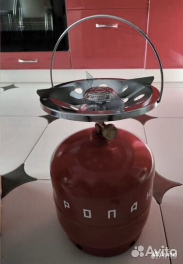 Газовый балон с горелкой 7 л