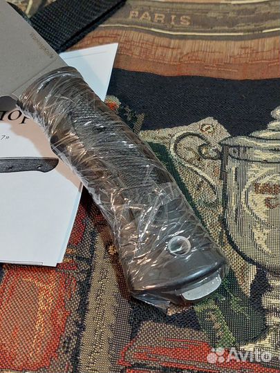 Нож WorkingKnife WK7 S390 Stonewash Эластрон