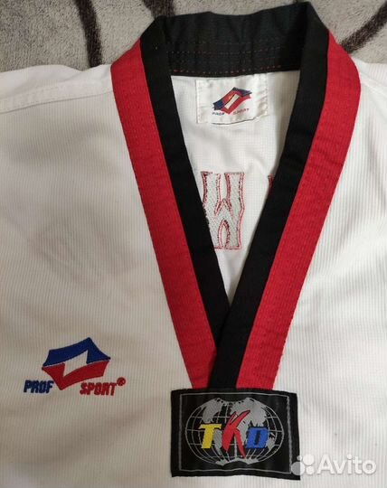 Кимоно prof sport для тхэквондо,дзюдо+пояс-600