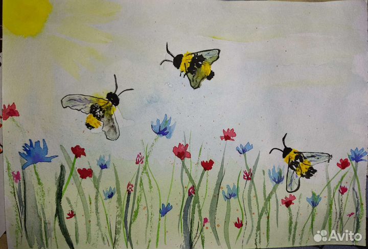 Рисунки/Аппликации / поделка в сад/школу