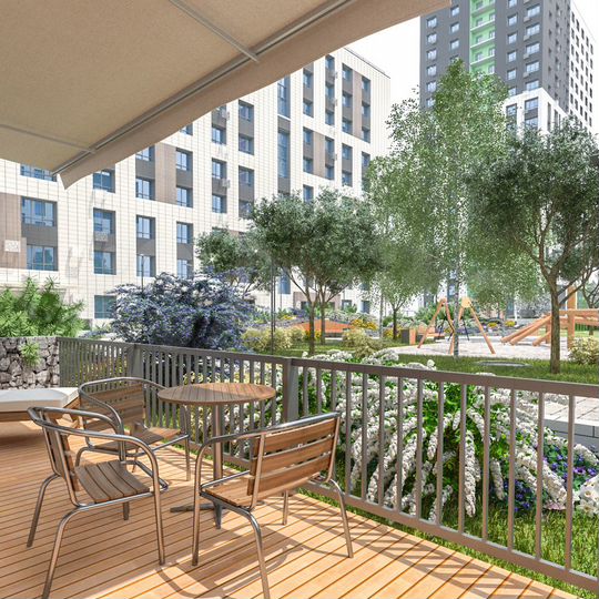 3-к. квартира, 95,4 м², 2/11 эт.