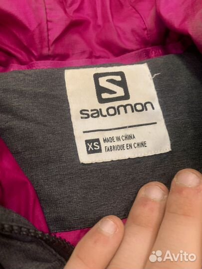 Женский удлиненный пузовик Salomon Xs