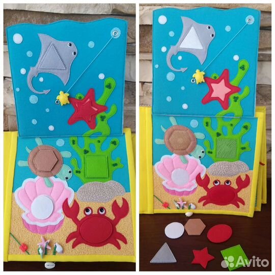 Развивающая книжка новая