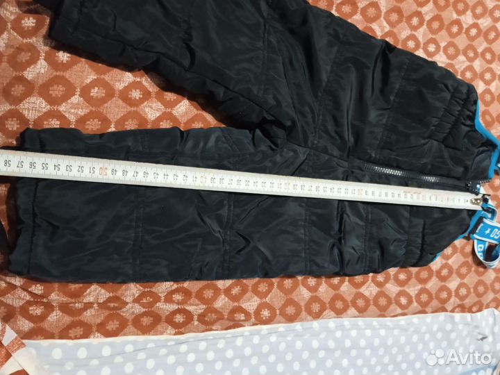 Зимний полукомбинезон для мальчика 86