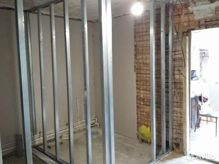 Гипсокартон, стены, перегородки и др