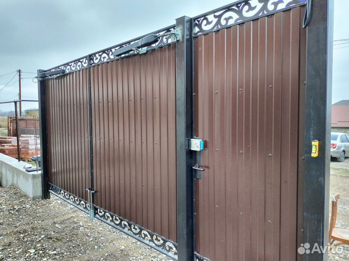 Установка автоматических ворот под ключ