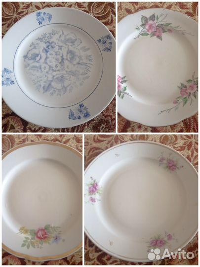 Тарелки.Дулево СССР