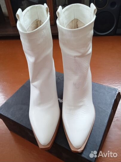 Сапоги женские натуральная кожа демисезонные