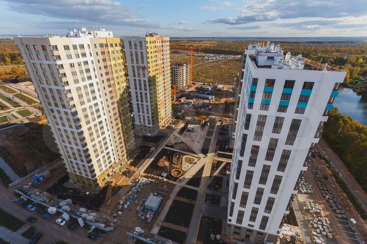 3-к. квартира, 45,7 м², 7/22 эт.