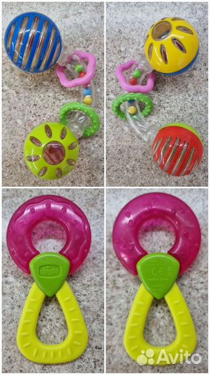 Погремушки, Прорезыватель Chicco, грызунки