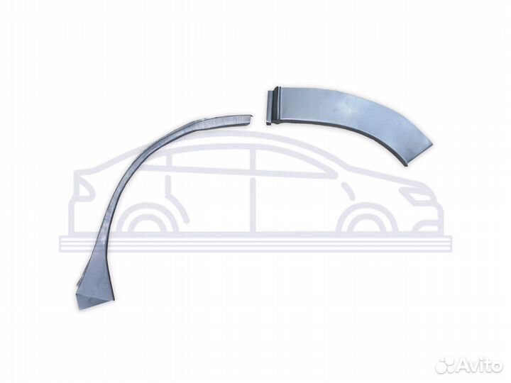 Кузовные арки Toyota HiAce V (H200) передняя