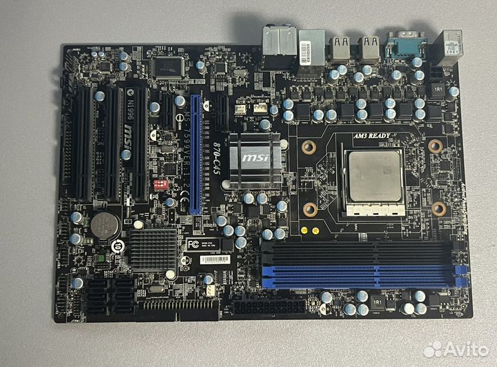 Материнская плата msi 870-c45