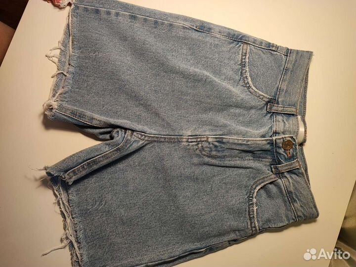 Пакет джинсовой одежды для девочек 128 р-р