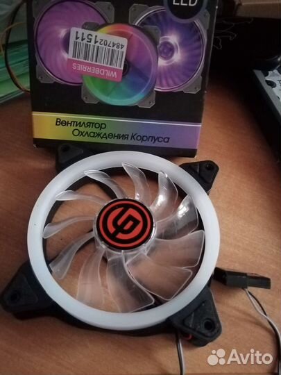 Игровой кулер с подсветкой