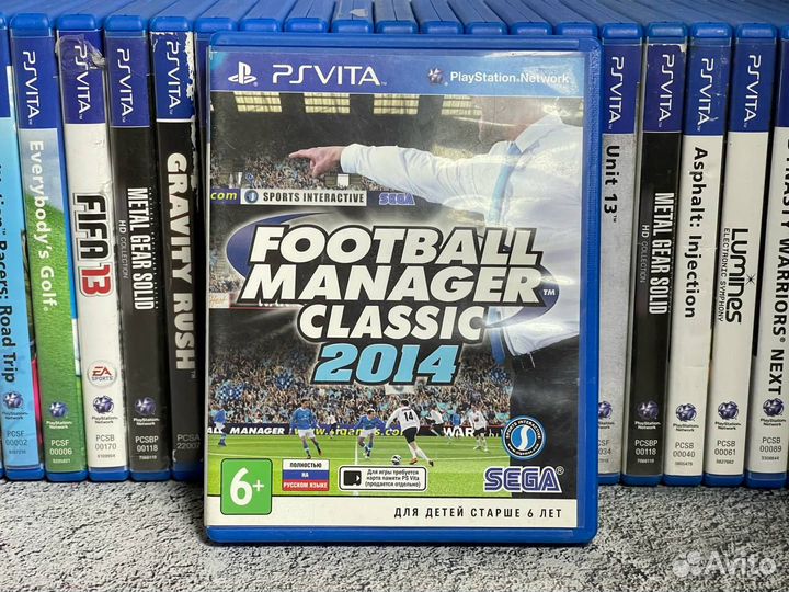 Игра Football Manager Classic 2014, для PS Vita, r